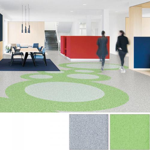 Antibacterial Homogeneous Vinyl Sheet Flooring
