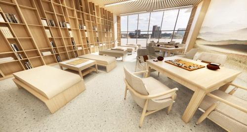 Homogeneous PVC Nursing Home Flooring with Anti-Slip Surface for Fall Prevention