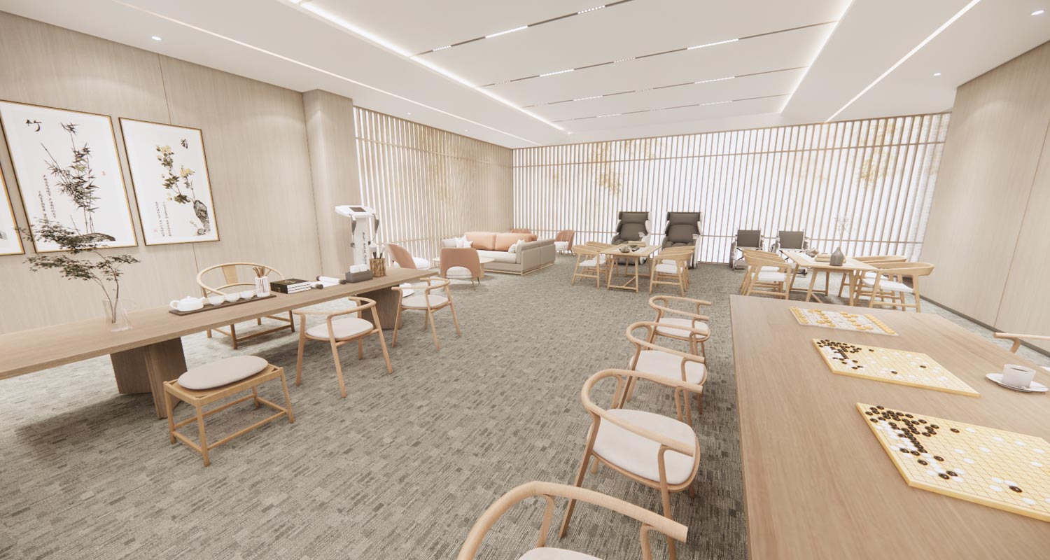 أرضيات دور رعاية المسنين من نوع SecureGrip LVT، تصميم سجاد آمن لكبار السن