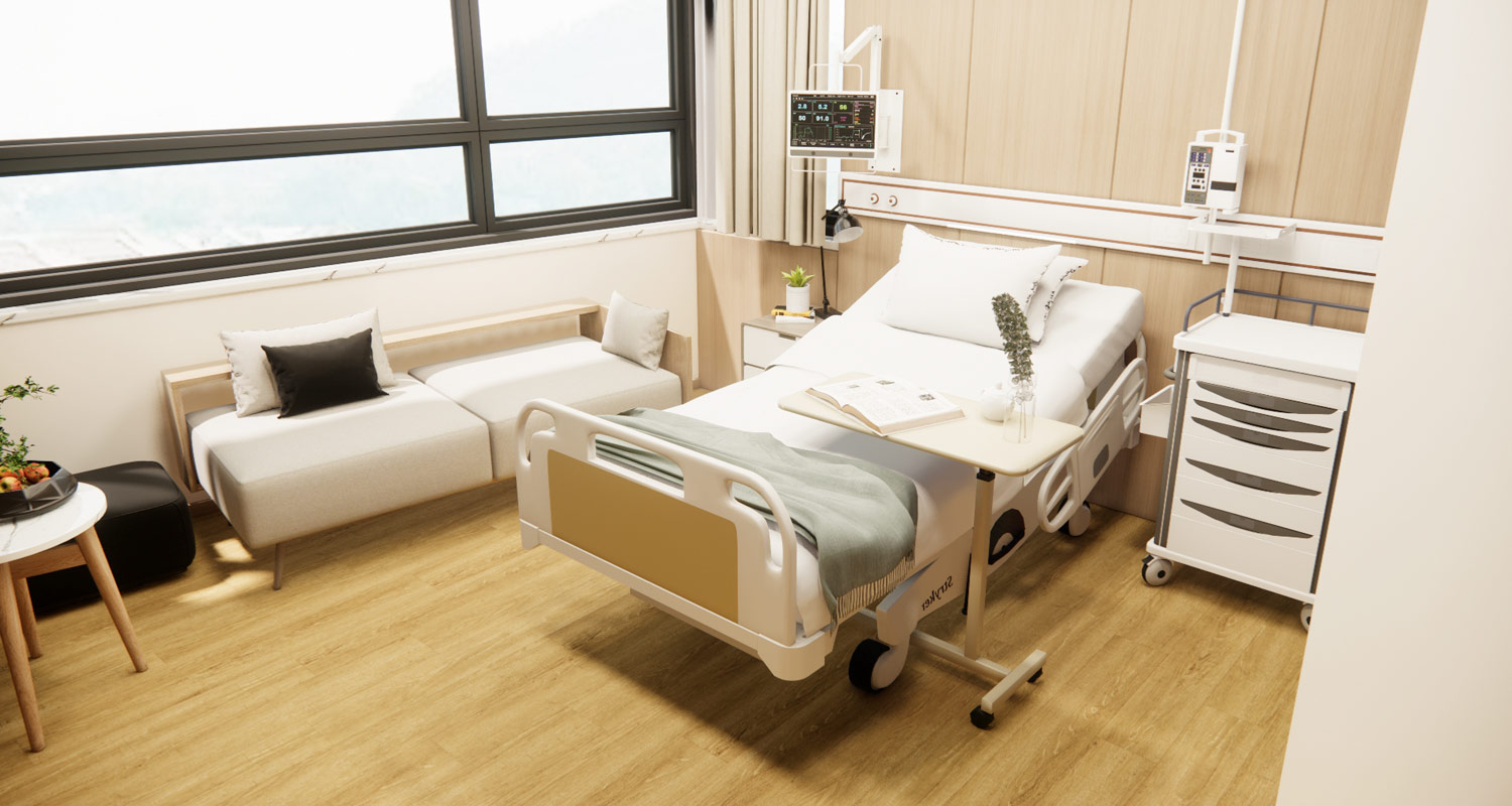 أرضيات ElegantLiving LVT لدور رعاية المسنين، مقاومة للماء وسهلة الصيانة