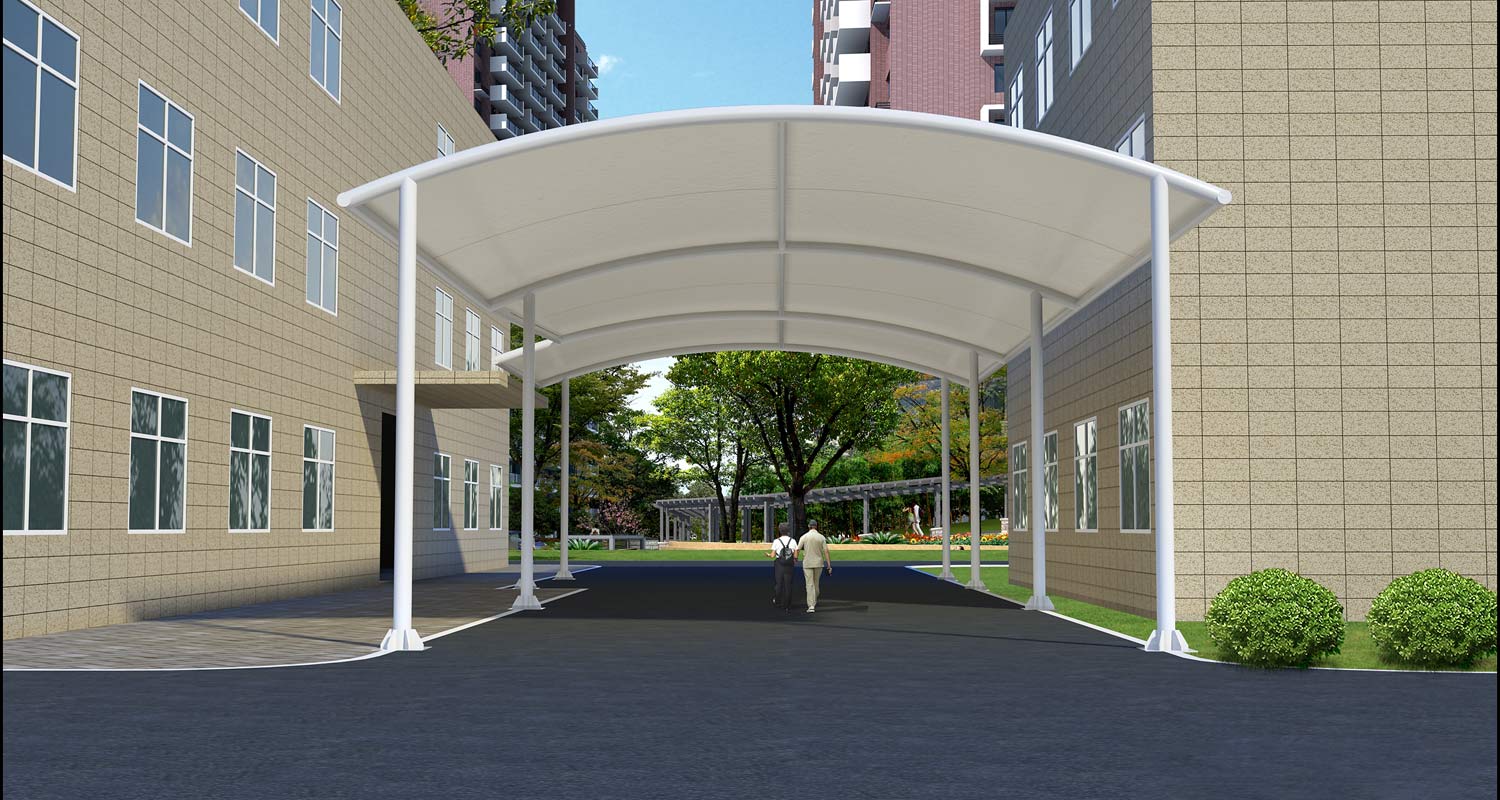 غشاء PTFE للهياكل المشدودة