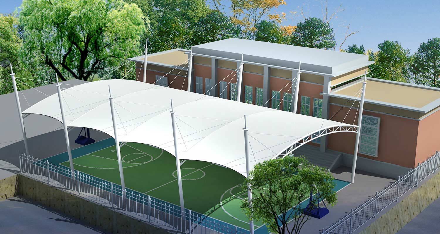 غشاء شد من مادة PVDF مقاوم للعوامل الجوية