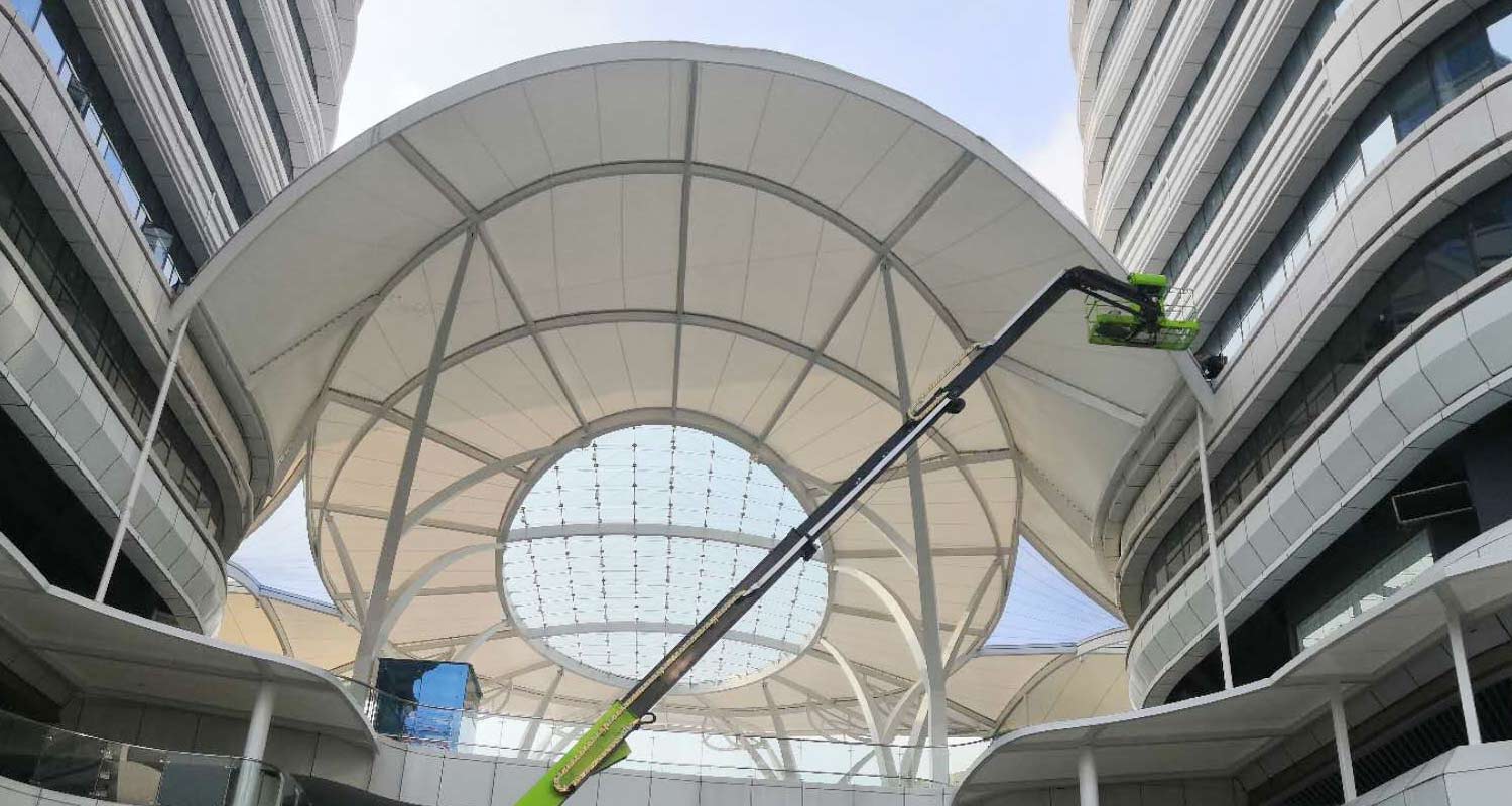 غشاء هيكلي خارجي من مادة PVDF